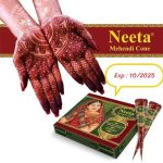 ১২ পিছ Neeta Hena Indian Cone মেহেদী মাত্র ৮৪ টাকায়